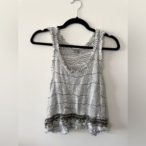 Ecote Knit Beaded Tank